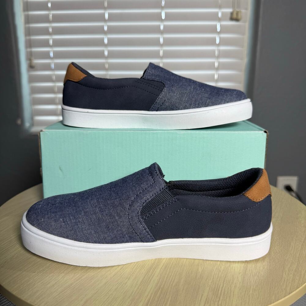 Dr Scholls Maddison Slip On Casual Shoe, Denim Blue 1 Little Kid